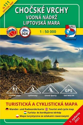 Kniha: Chočské vrchy - vodná nádrž Liptovská Mara 1:50 000 (7.vydanie)autor neuvedený