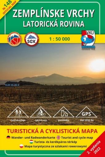 Kniha: Zemplínske vrchy - Latorická rovina 1:50 000autor neuvedený