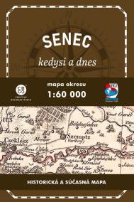 Senec a okolie - kedysi a dnes 1:60 000