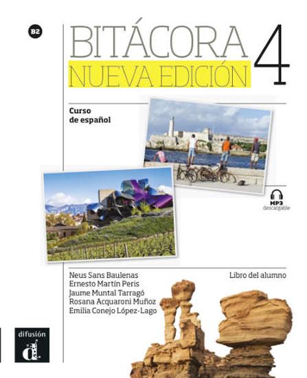 Kniha: Bitácora Nueva 4 (B2) – Libro del alumno + MP3 onlineautor neuvedený