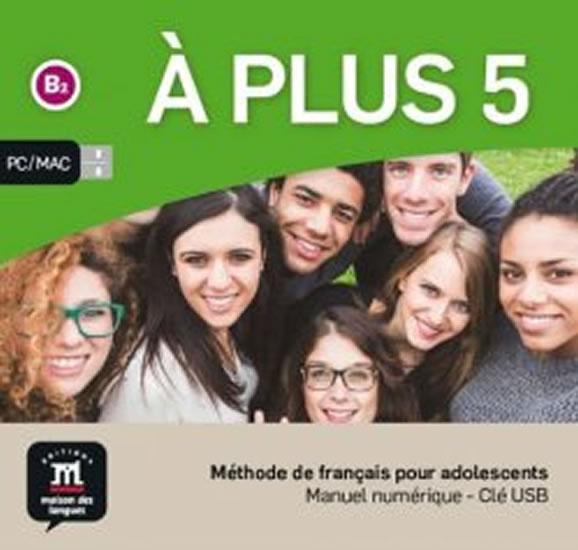 Kniha: A plus! 5 (B2) – Clé USBautor neuvedený
