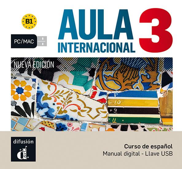 Kniha: Aula Int. Nueva Ed. 3 (B1) – Llave USBautor neuvedený