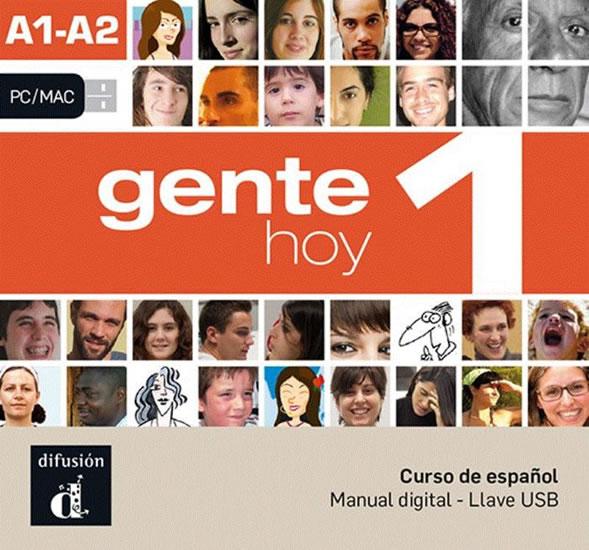 Kniha: Gente Hoy 1 - Manual digital-Llave USBautor neuvedený