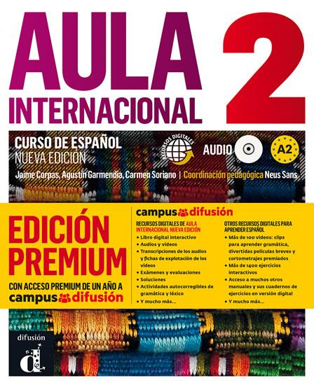 Kniha: Aula Int. Nueva Ed. 2 (A2) – Libro del alumno Premiumautor neuvedený