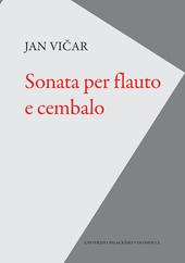 Kniha: Sonata per flauto e cembalo - Jan Vičar