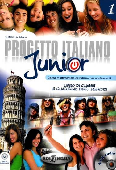 Kniha: Progetto Italiano Junior 1 Libro di clas - Marin, Marco Dominici Telis