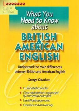 Kniha: British & American English - George Davidson