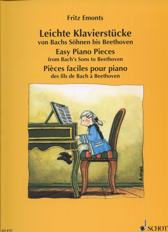 Kniha: Leichte Klavierstucke/Easy Piano Pieces - Fritz Emonts