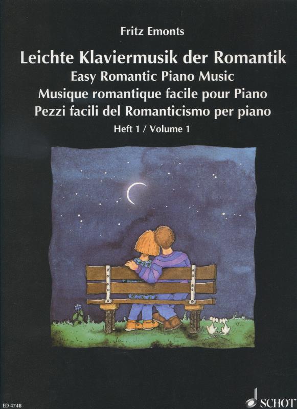 Kniha: Leichte Klaviermusik der Romantik/Easy Romantic Piano Music - Fritz Emonts