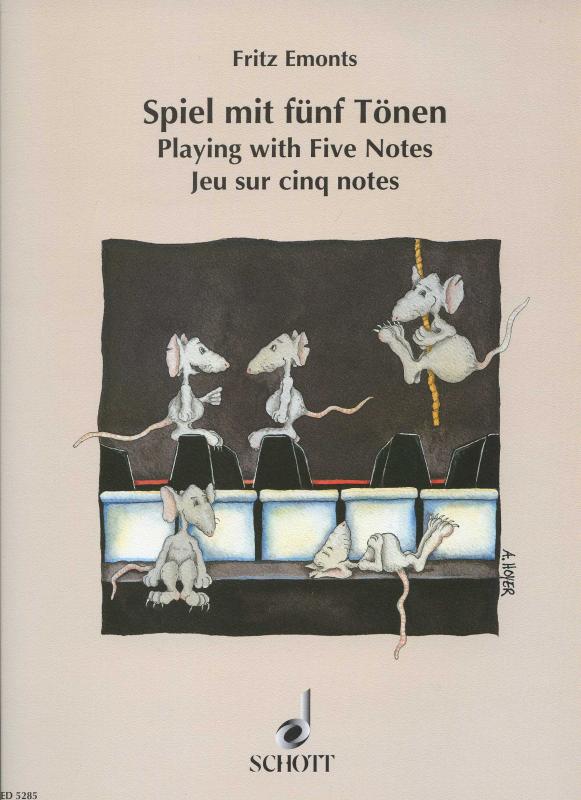 Kniha: Spiel mit funf Tonen / Playing with five notes - Fritz Emonts