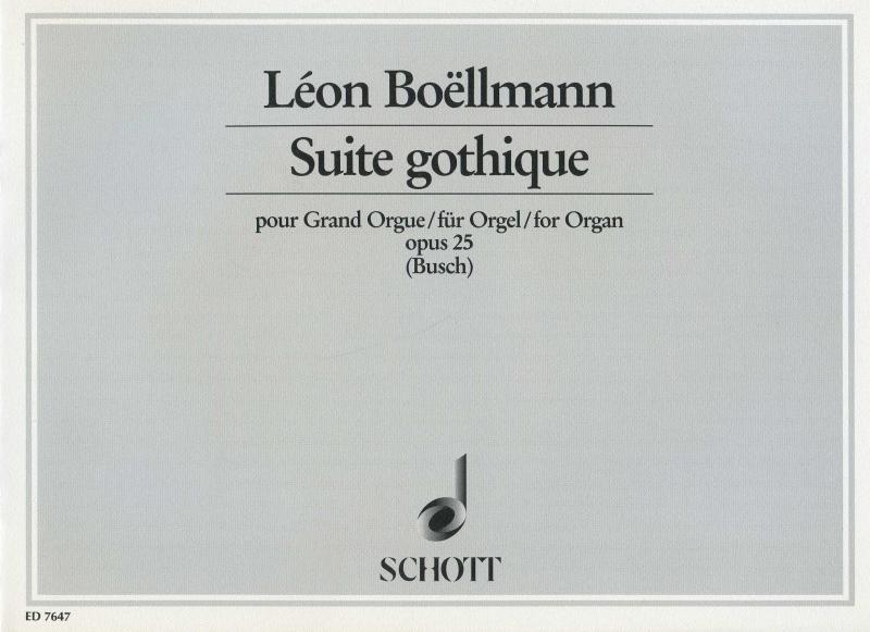 Kniha: Suite gothique - Léon Boellmann