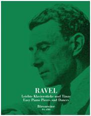 Kniha: Snadné klavírní skladby a tance - Maurice Ravel