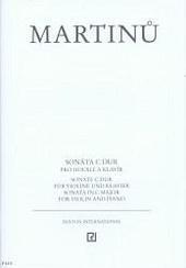Kniha: Sonáta C dur pro housle a klavír - Bohuslav Martinů
