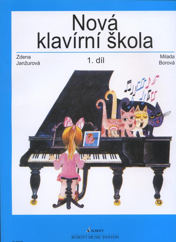 Kniha: Nová klavírní škola 1. diel - Zdena Janžurová