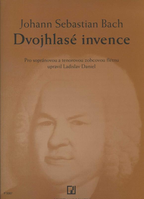 Kniha: Dvojhlasé invence - Johann Sebastian Bach