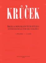 Kniha: Škola houslových etud I - Václav Krůček