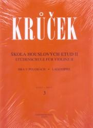 Kniha: Škola houslových etud II - Václav Krůček