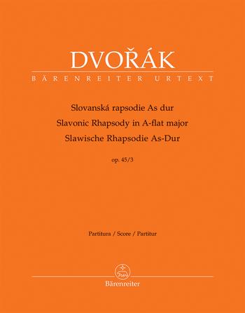 Kniha: Slovanská rapsodie As Dur op. 45/3 BA10403 - Antonín Dvořák