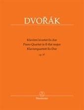 Kniha: Klavírní kvartet Es dur op. 87 - Antonín Dvořák