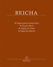 Kniha: 36 fug pro klavír - Antonín Rejcha