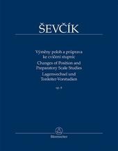 Kniha: Výměny poloh a průprava ke cvičení stupnic - Otakar Ševčík