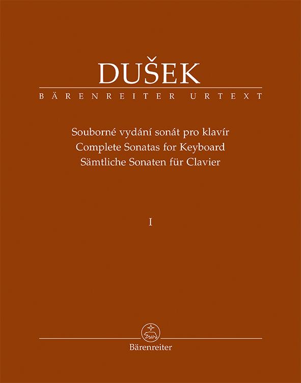 Kniha: Souborné vydání sonát pro klavír I. - František Xaver Dušek