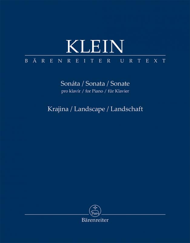 Kniha: Sonáta pro klavír a Krajina, melodram - Gideon Klein