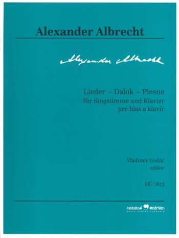 Kniha: Lieder - Dalok - Piesne - Alexander Albrecht