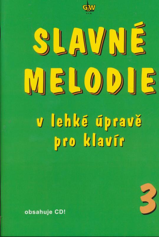 Kniha: Slavné melodie 3.díl + CD - R. Linhart