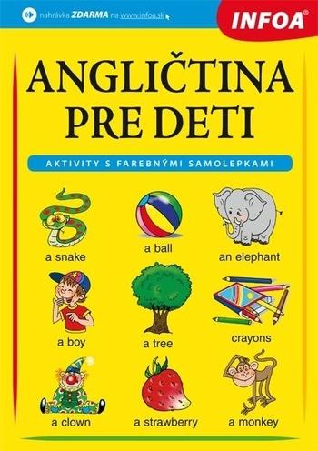 Kniha: Angličtina pre deti - Aktivity s farebnými samolepkamiautor neuvedený