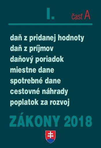 Kniha: Zákony 2018-I časť Aautor neuvedený