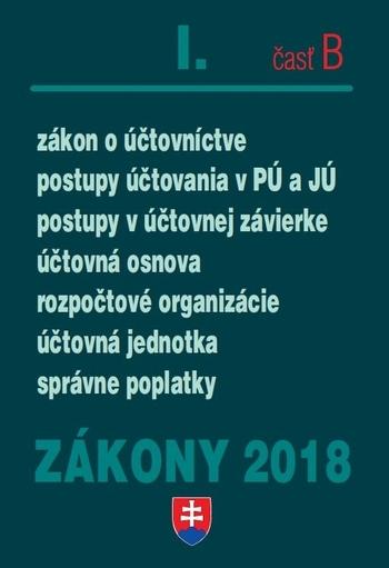 Kniha: Zákony 2018-I časť Bautor neuvedený