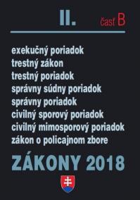 Zákony 2018-II časť B