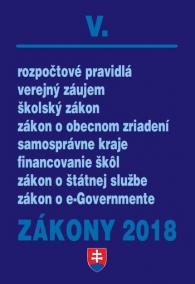 Zákony 2018-V