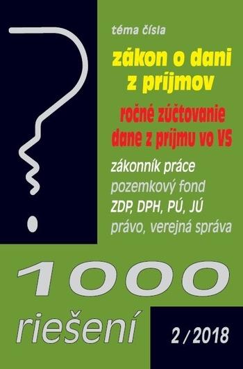 Kniha: 1000 riešení 2-2018autor neuvedený