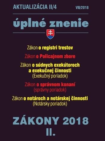 Kniha: Aktualizácia II-4 2018autor neuvedený