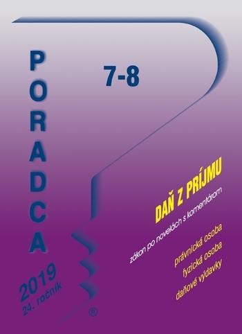 Kniha: Poradca 7,8-2019autor neuvedený