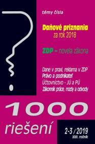 1000 riešení 2,3-2019