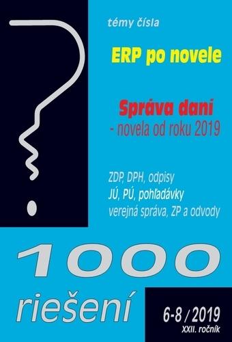 Kniha: 1000 riešení 6,7,8-2019autor neuvedený