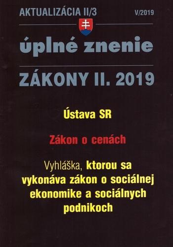 Kniha: Aktualizácia II-3 2019autor neuvedený