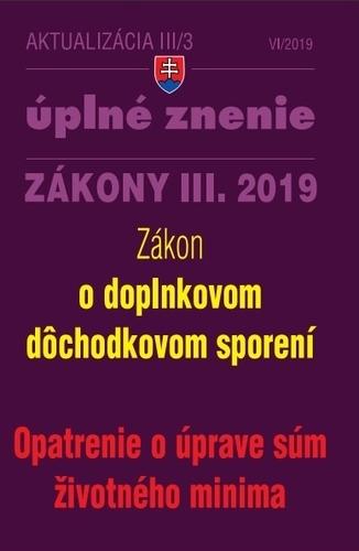 Kniha: Aktualizácia III-3 2019autor neuvedený