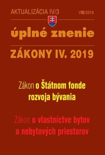 Kniha: Aktualizácia IV-3 2019autor neuvedený